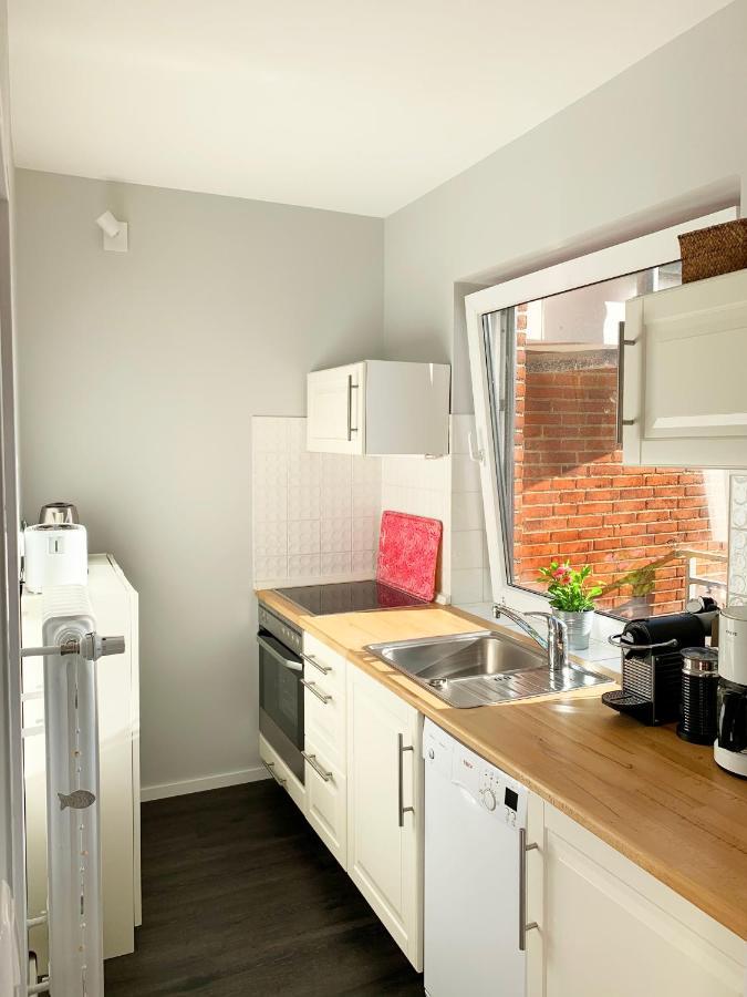 Ferienwohnung Yachthafen-Foerdeblick กลึคส์บวร์ก ภายนอก รูปภาพ